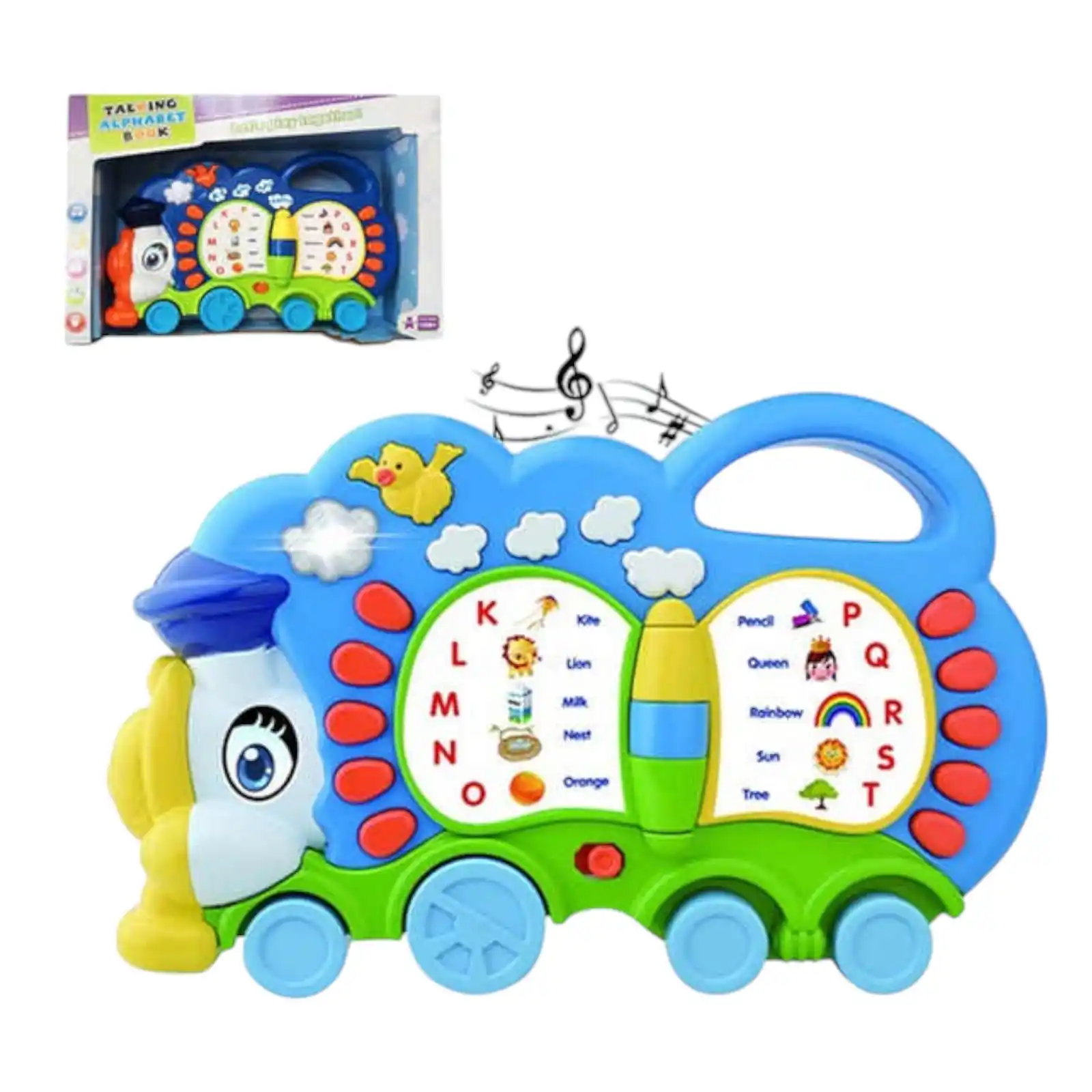 Развивающая игрушка Волшебный поезд с музыкой 38