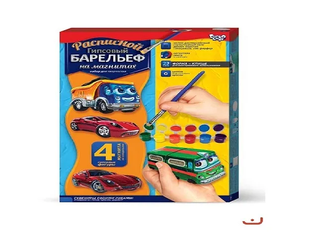 Basorelief din gips de colorat mini 15