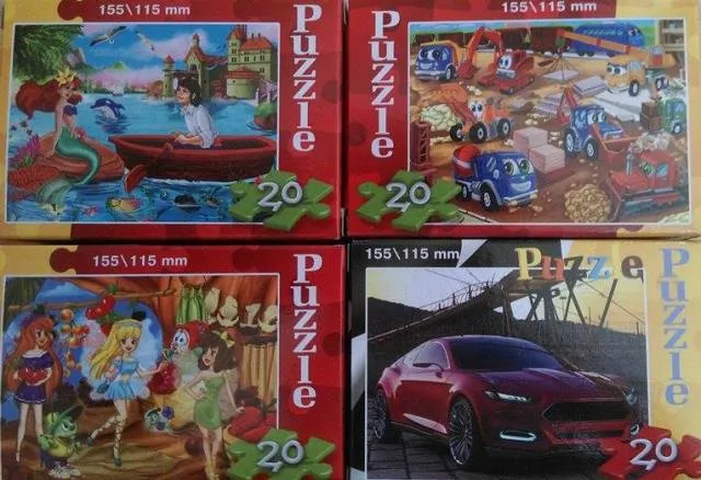 Cumpara  Jocuri de masă și puzzle-uri - Маленький пазл (20 штук) 15..