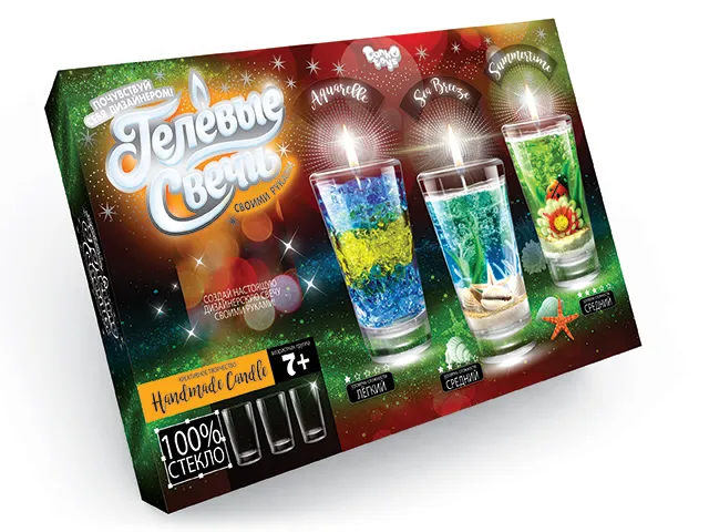 Set de creatie ( Lumanari din Gel ) 16