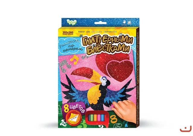 Set de creatie ( Coloram cu glitter ) 15