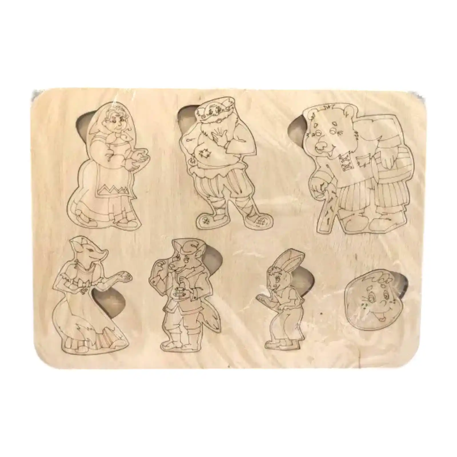 Деревянный пазл ( GOGOASA )