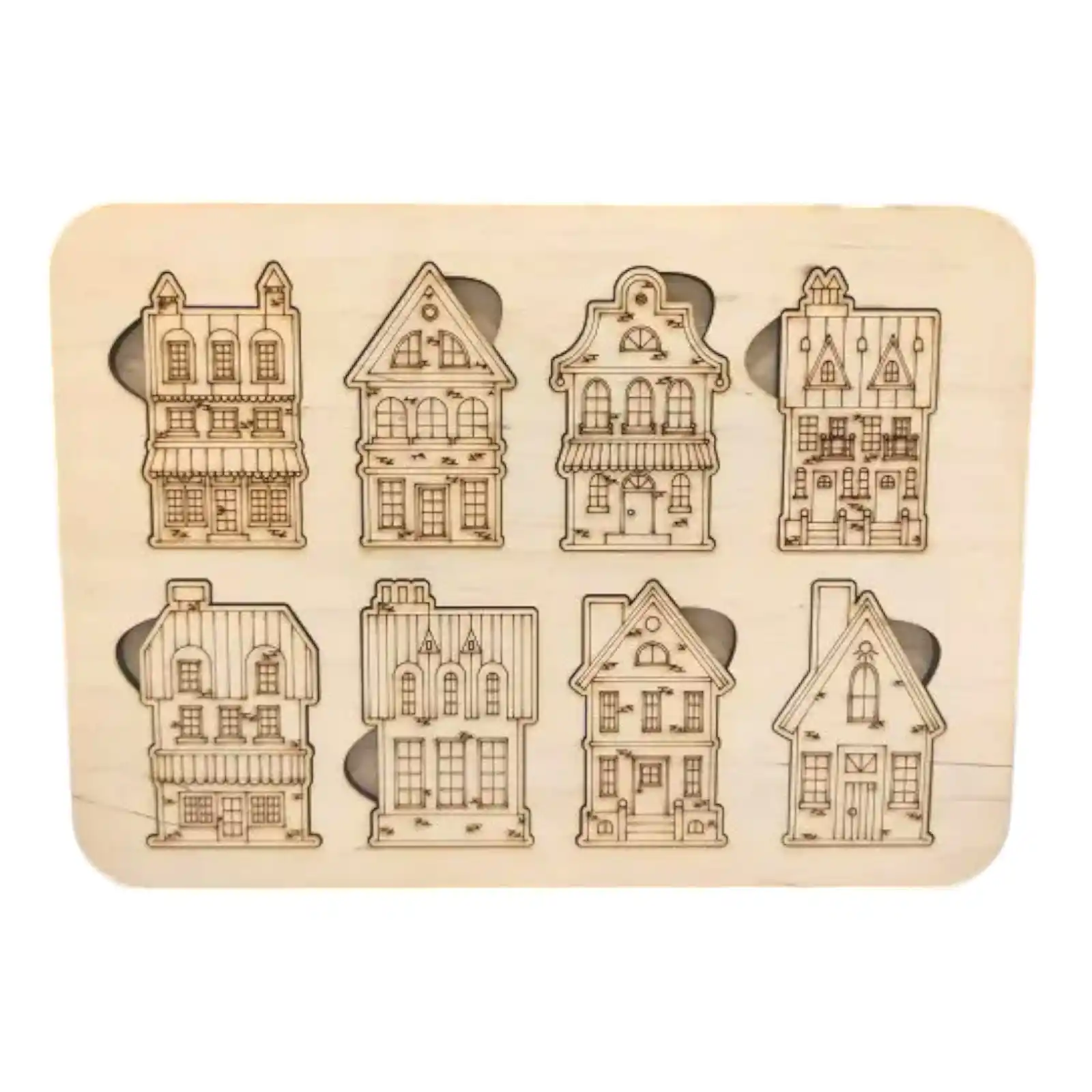 Деревянный пазл ( CASE )