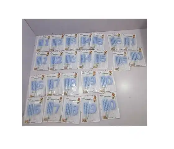 Набор свечей (0-9) 1 шт – 45