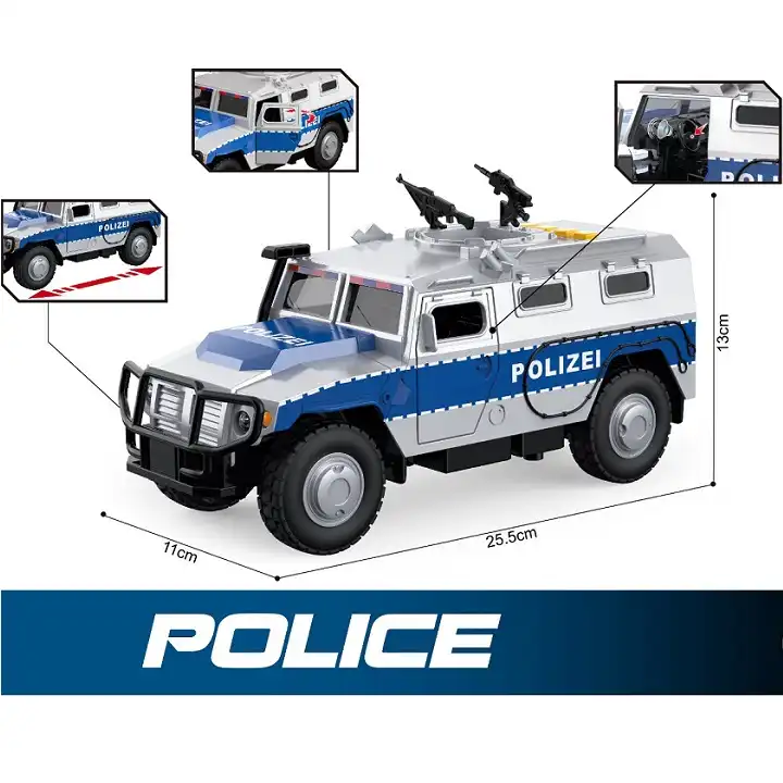 Машина с музыкой и огнями (Поврежденная коробка)