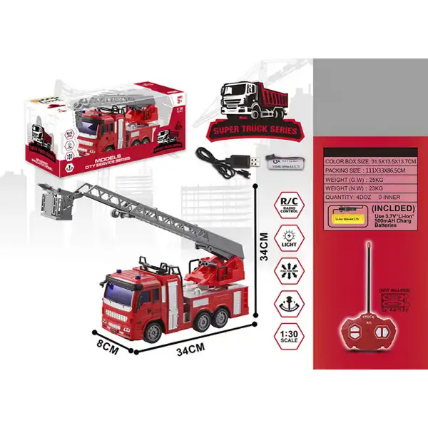 Autospeciala cu R/C (Cutie deteriorată)