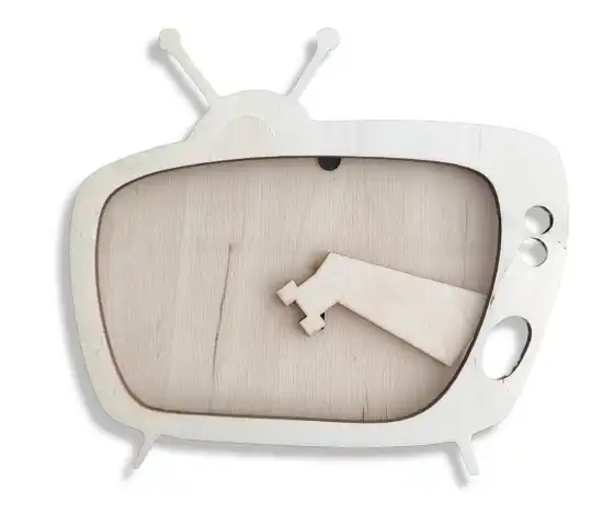 Фоторамка (телевизор) дерево цвет коричневый