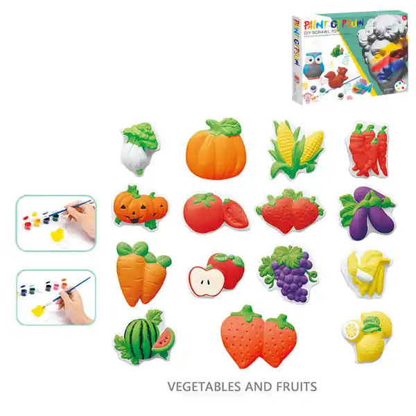 DIY Набор игрушек из гипса