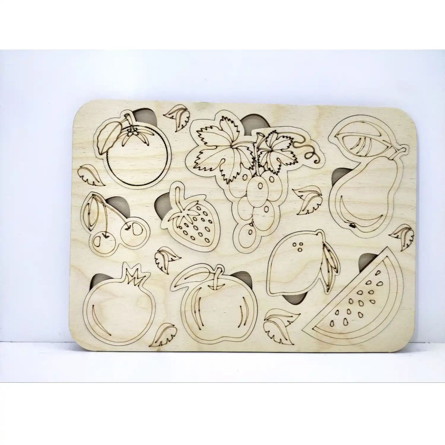 Деревянный пазл ("Фрукт")