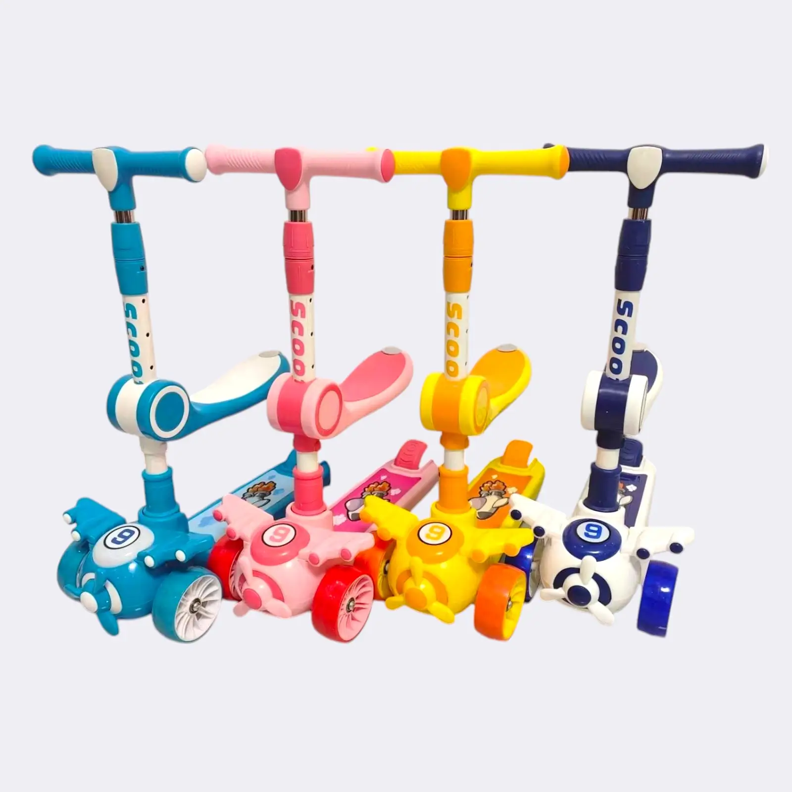 Cumpara  Trotinete și penny board - Самокат 2в1 с музыкой и светом..