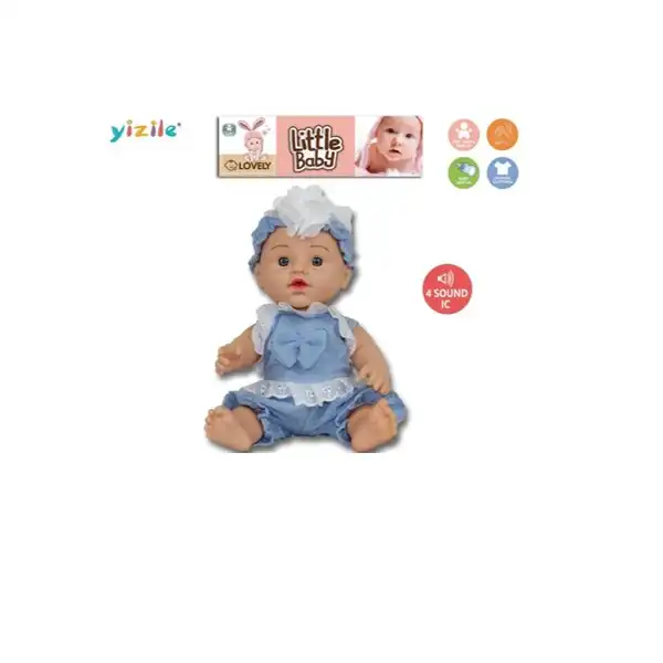Кукла-пупс с 4 звуками