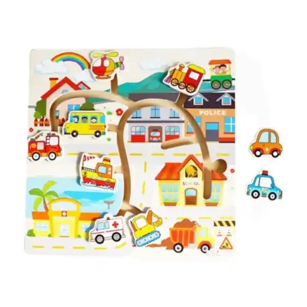 Деревянный лабиринт