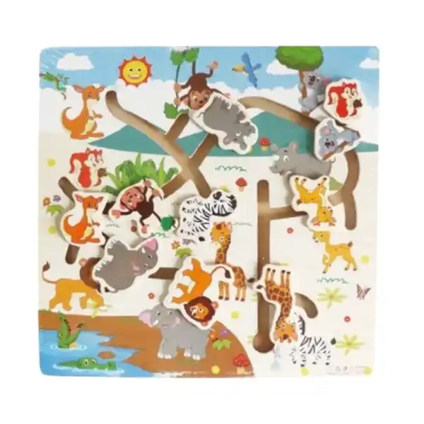 Деревянный лабиринт