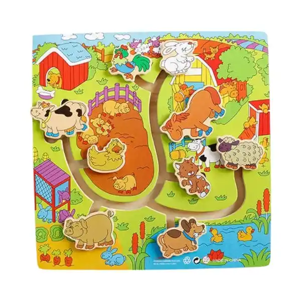 Деревянный лабиринт