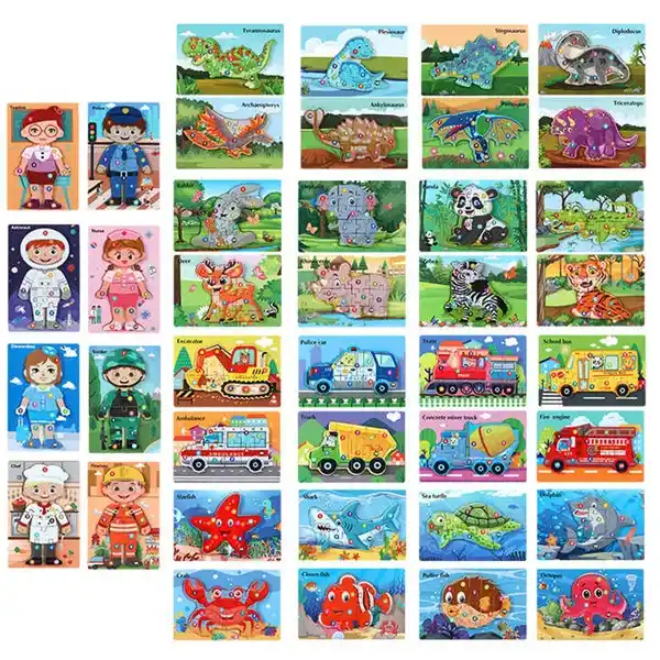 Puzzle din lemn