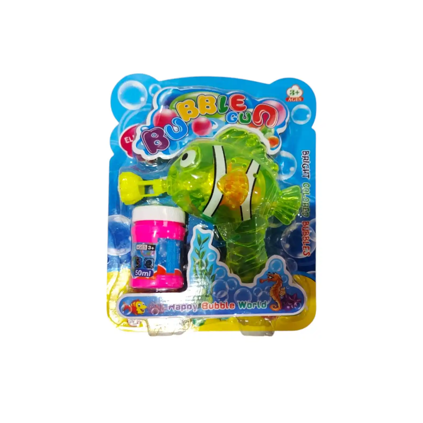 Пистолет с мыльными пузырями