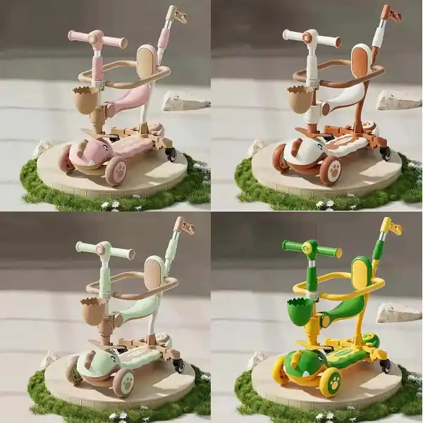 Cumpara  Trotinete și penny board - Самокат 3в1 со звуком и светом..