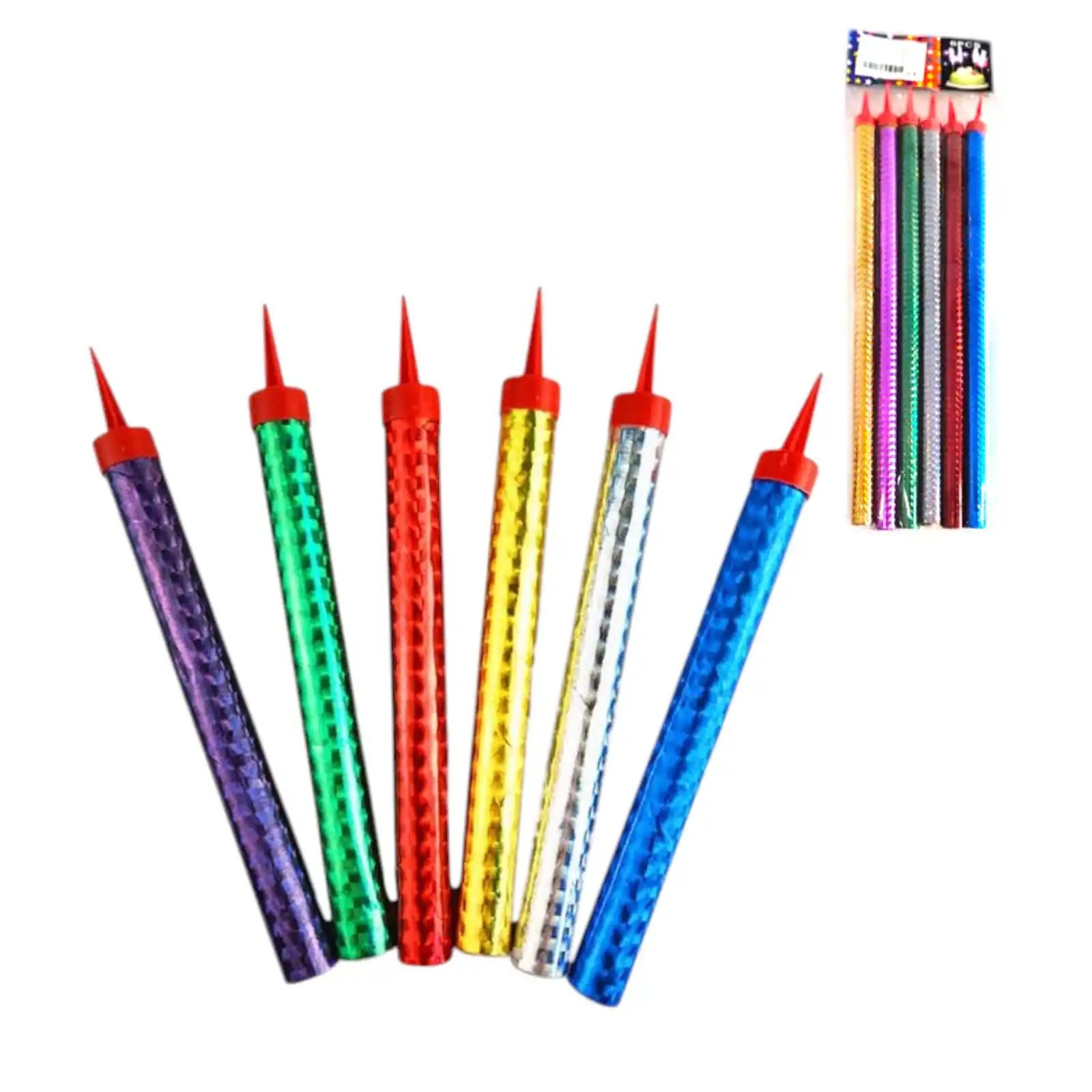 Набор свечей 30 см (6 шт)