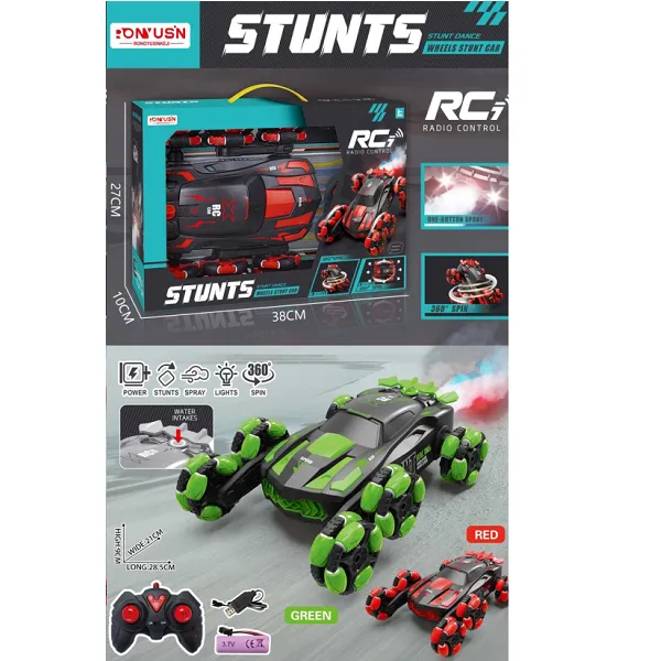 Masina stunt cu R/C cu aburi
