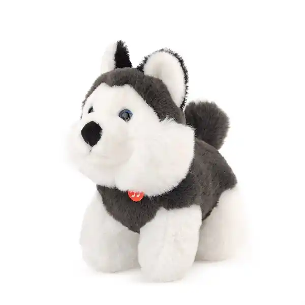Мягкая игрушка Собака хаски со звуком  18 cm -  kg