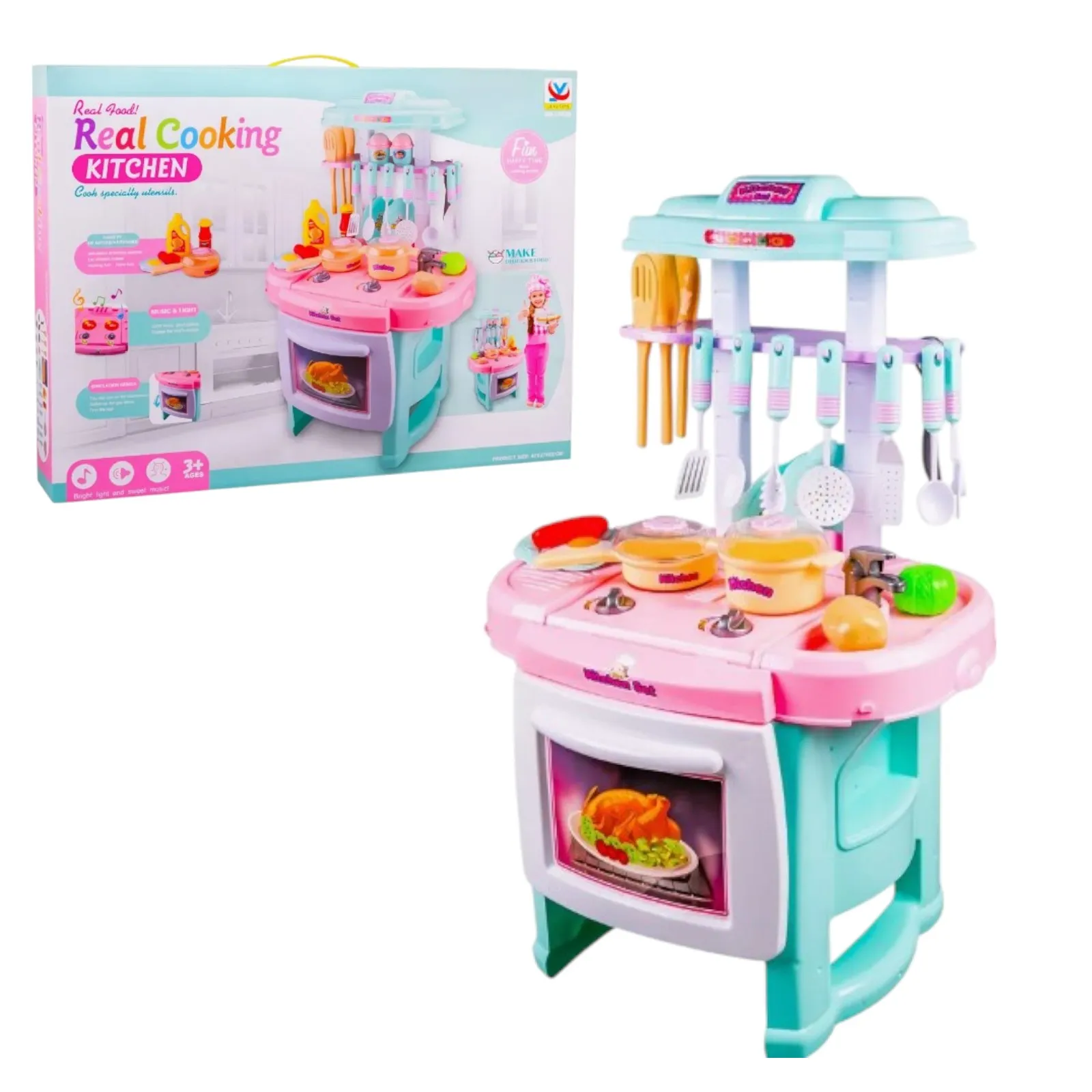 Set bucatarie cu sunet cu lumini