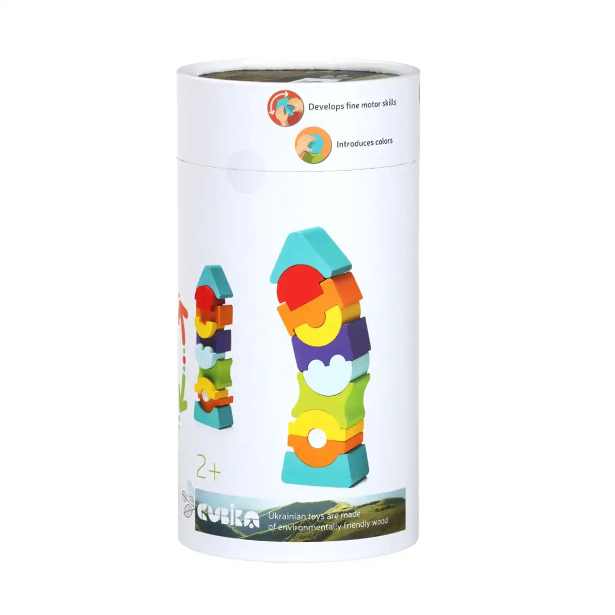 Логическая игра Пирамида из дерева...