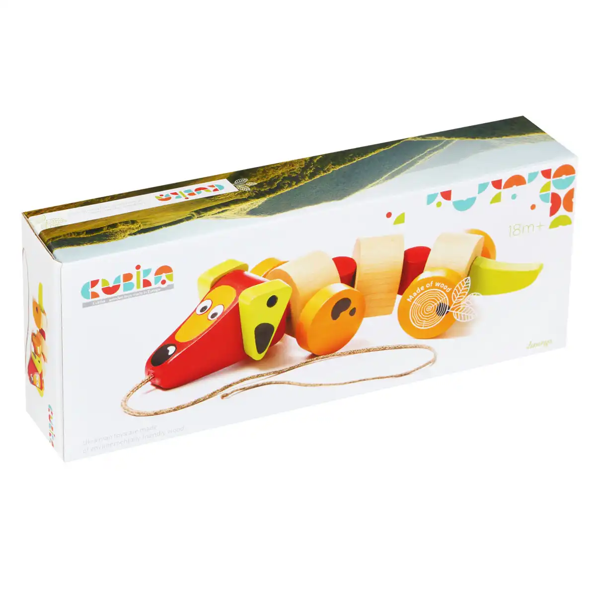 Joc logic din lemn caine