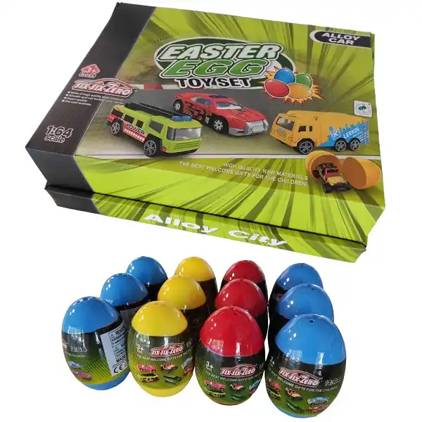 Set ou cu surpriza masina (1 buc)