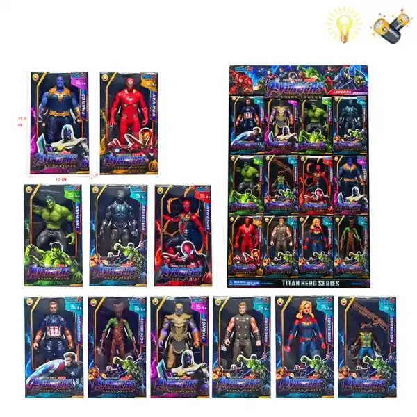 Set eroi cu lumini (1buc)