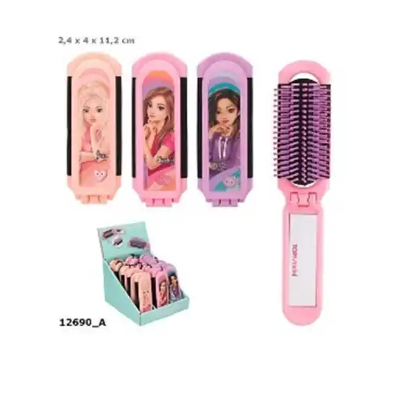 Расческа складная с зеркалом