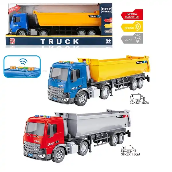 Masina camion cu muzica si lumini