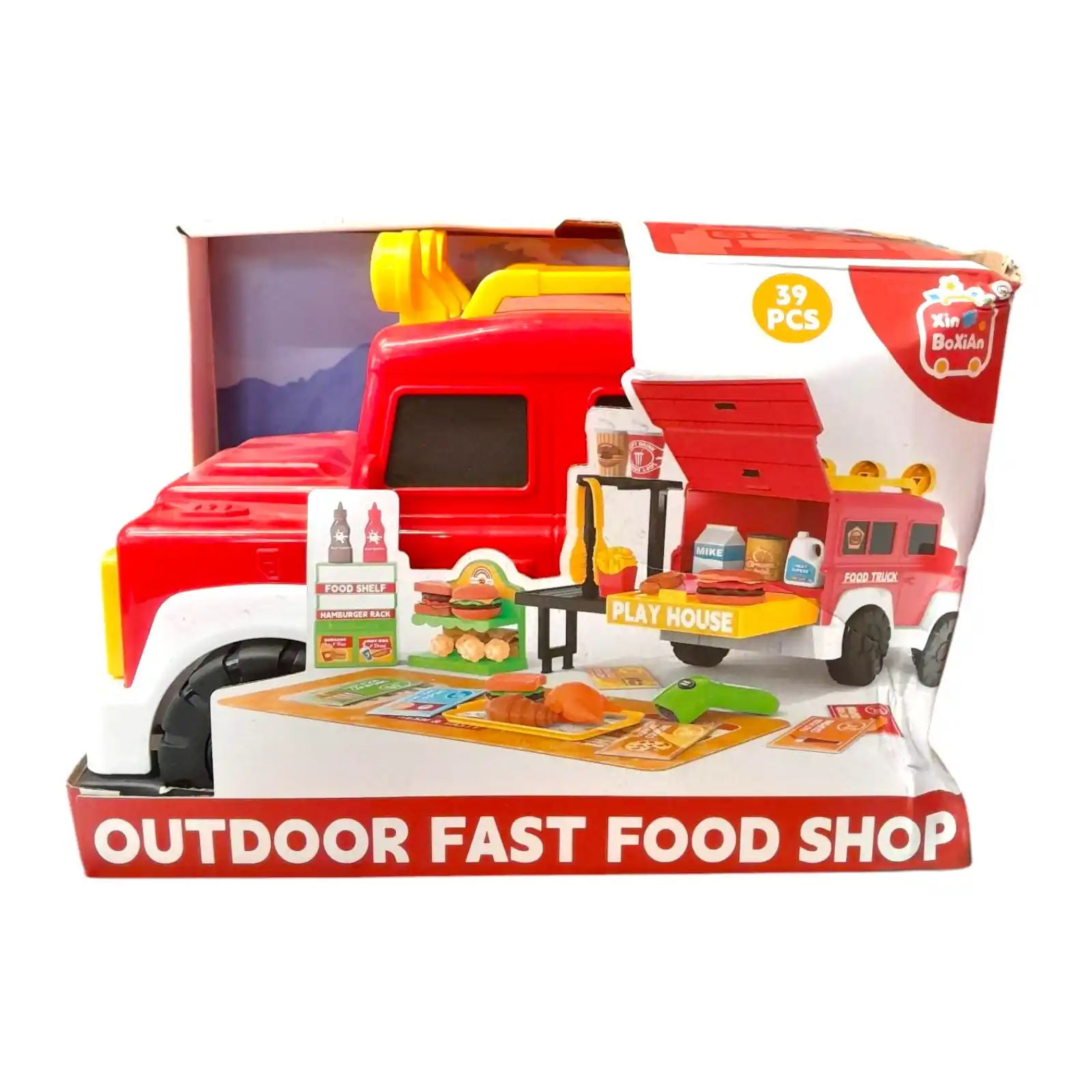 Set fast food shop (Cutie deteriorată)