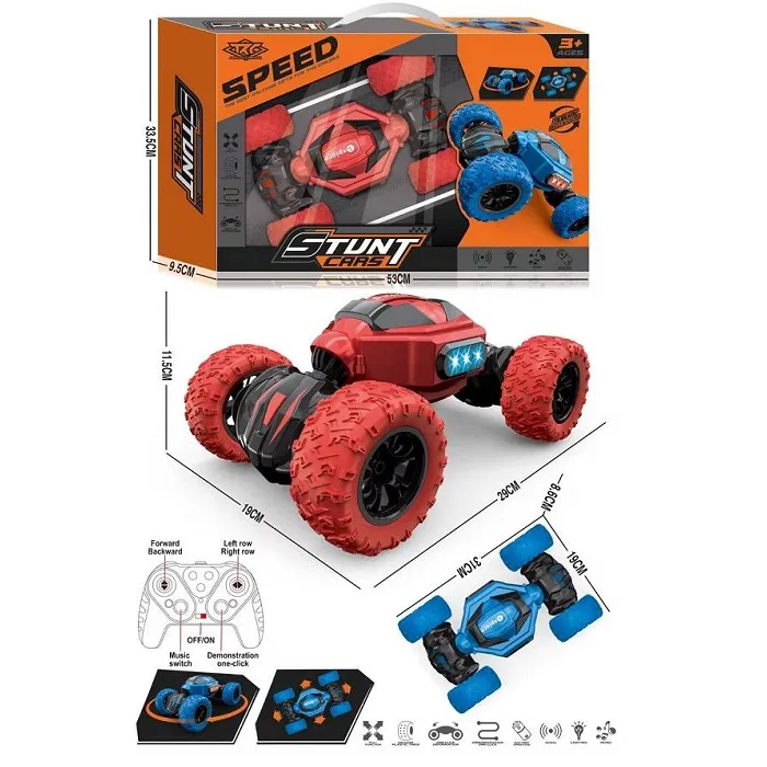 Masina stunt cu R/C cu sunet si lumini