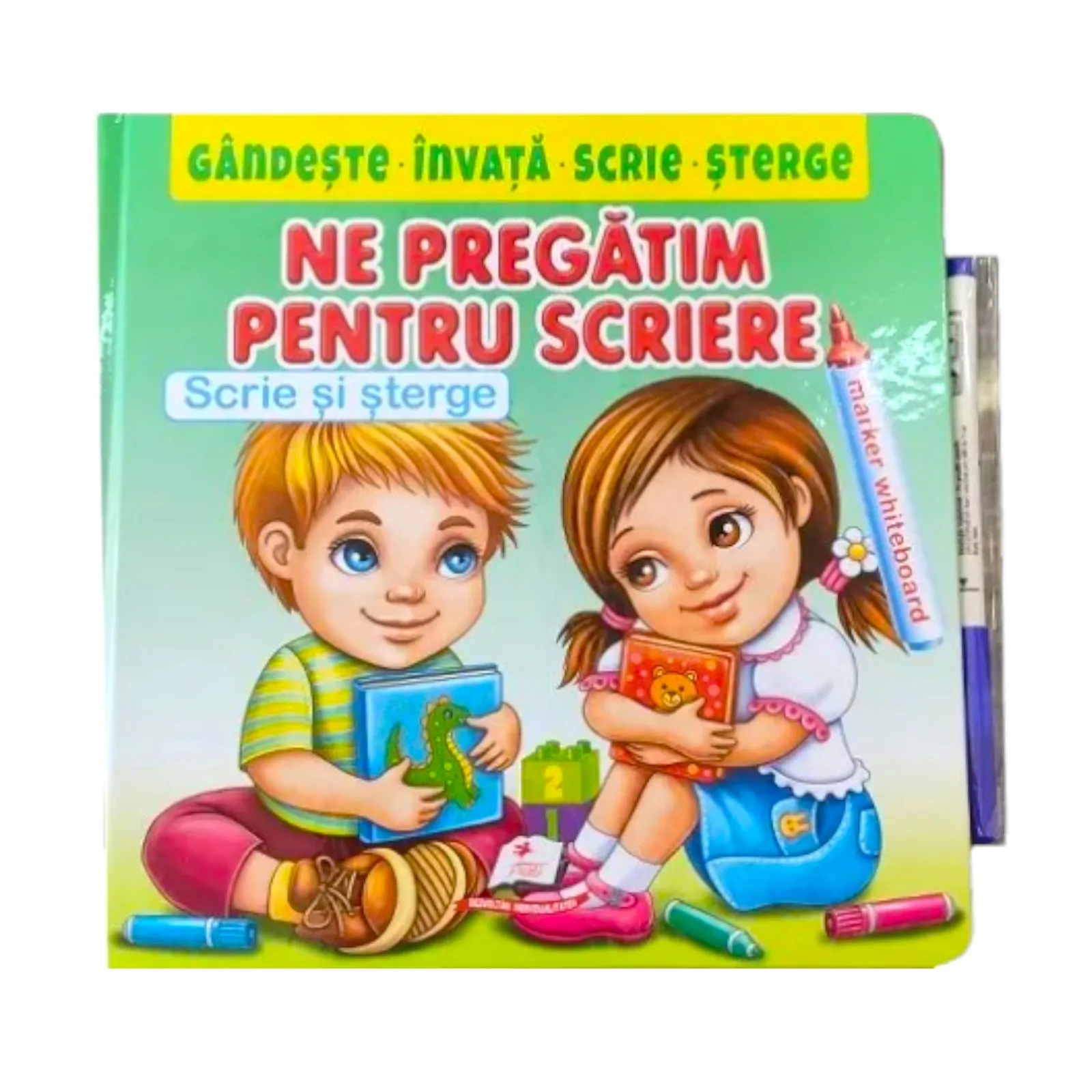 Scrie și șterge - Ne pregătim pentru scriere