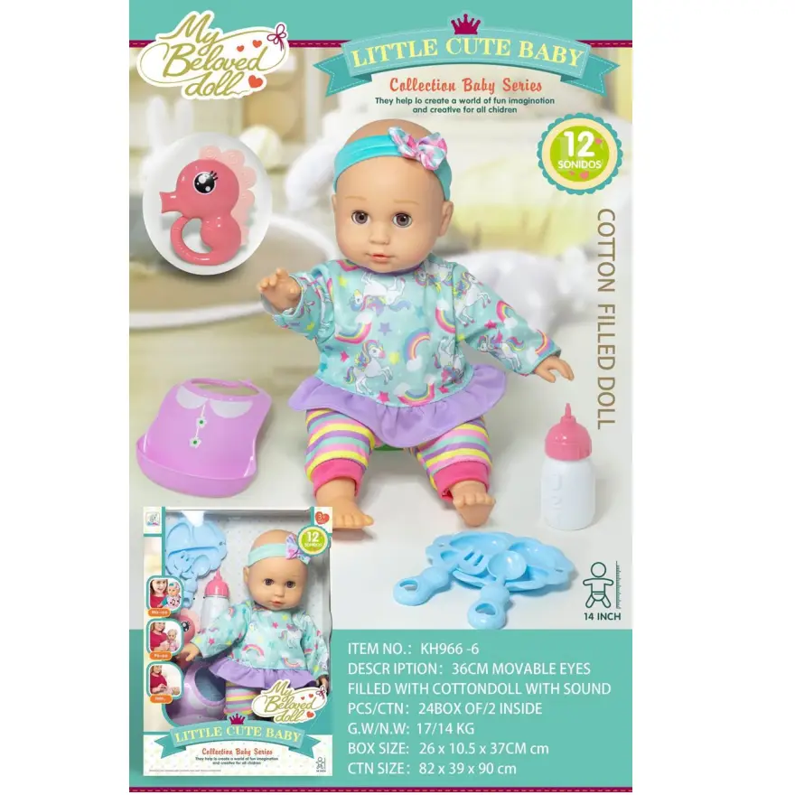 Papusa baby cu accesorii