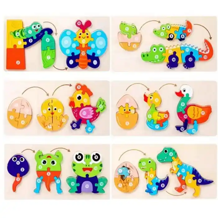 Puzzle din lemn