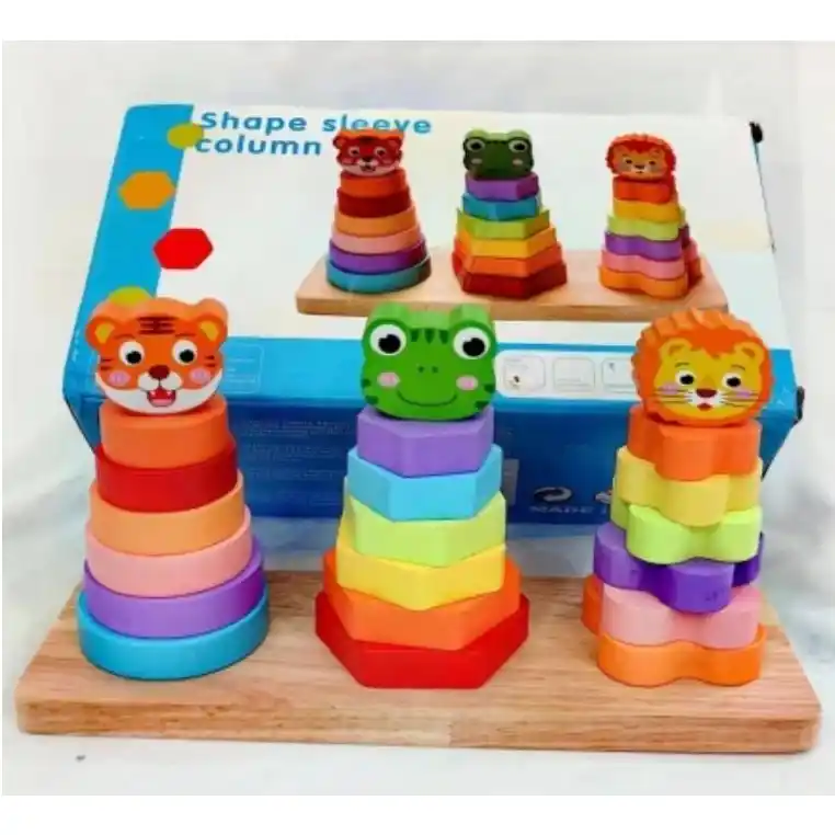 Логическая деревянная игра