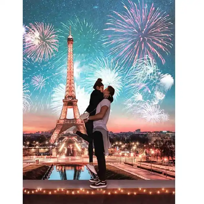 Diamond mosaic Paris (40*50)