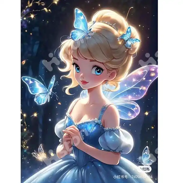 Diamond mosaic Zână (30*40)