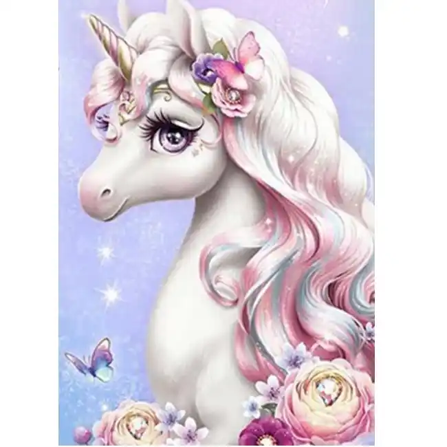 Diamond mosaic Unicorn (20*30)