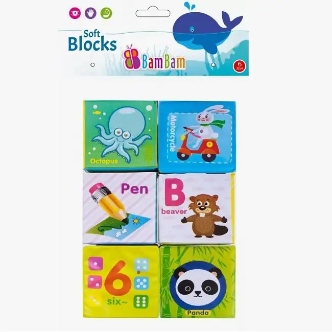 Set cuburi moi (6pcs)