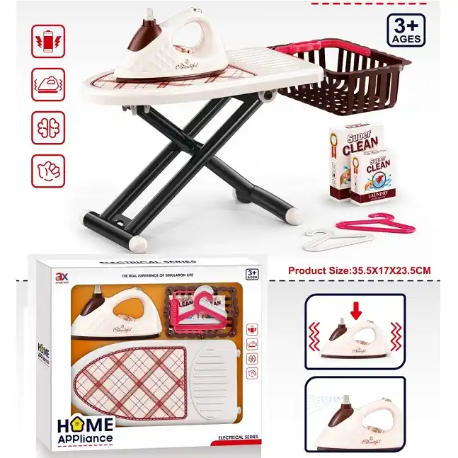 Set electrocasnice fier de calcat cu masa