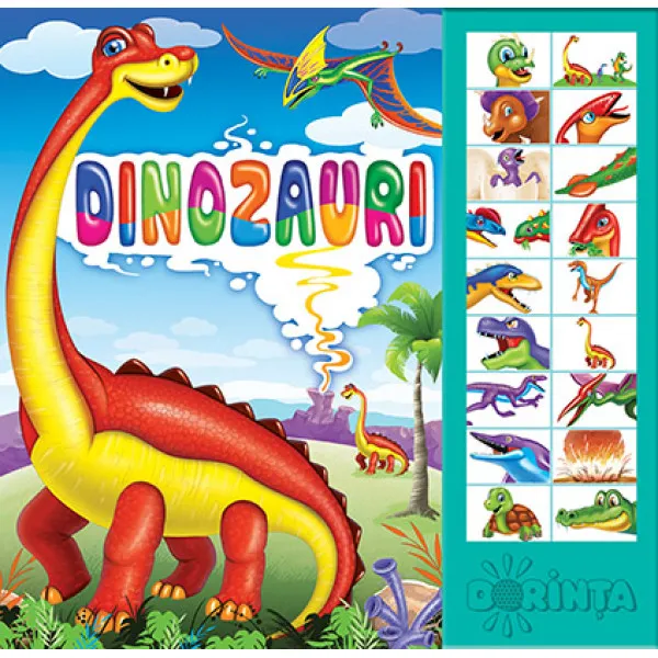 Carte cu sunete - Dinozauri