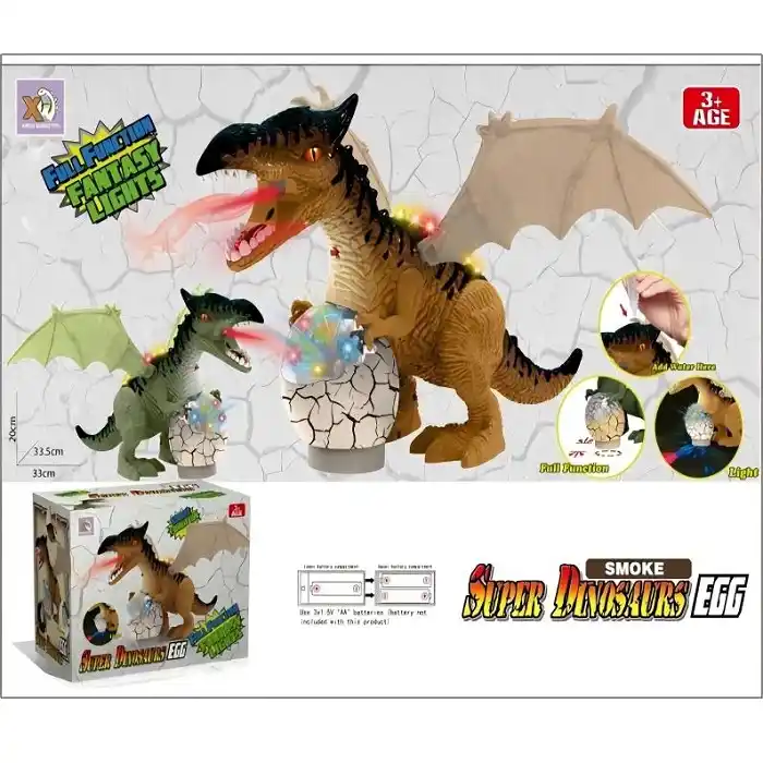 Dinozaur cu muzica si lumini