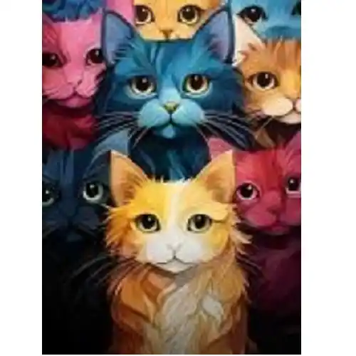 Diamond mosaic Pisici (50*65)