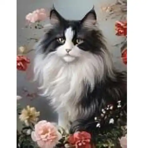 Diamond mosaic Motan (40*50)