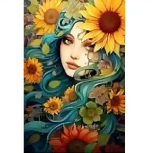 Алмазная мозаика Девушка (30*40)