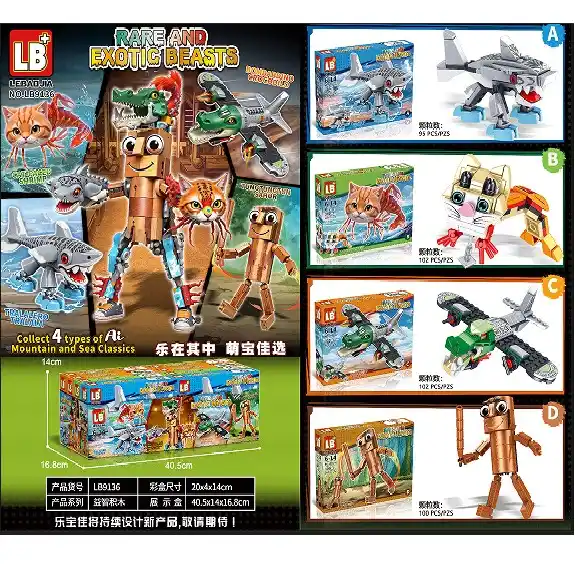 Set constructor 100pcs (8buc)