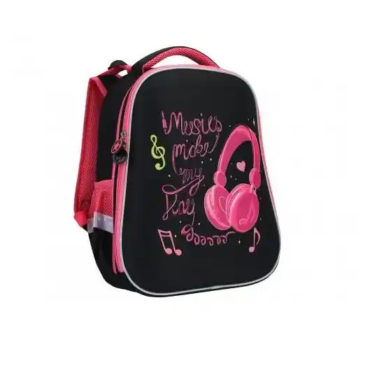 Ghiozdan ortopedic EVA 28*12*38 Black&Pink