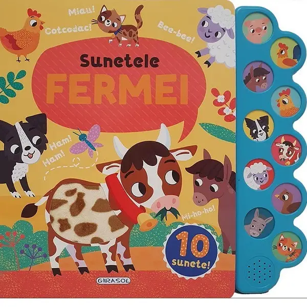 10 sunete - Sunetele fermei_Girasol